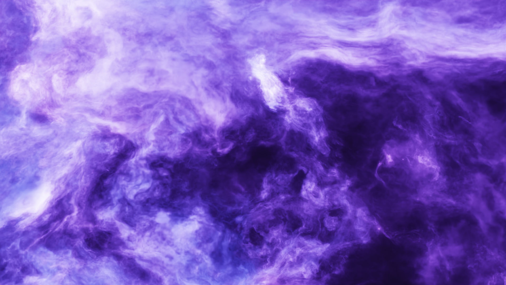purple nebula cloud formations in space 3D render